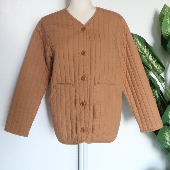 Patagonia Womens Seldom Traveled Quilted Long Sleeve Jacket Spring Fall Casual S - Picture 3 of 12